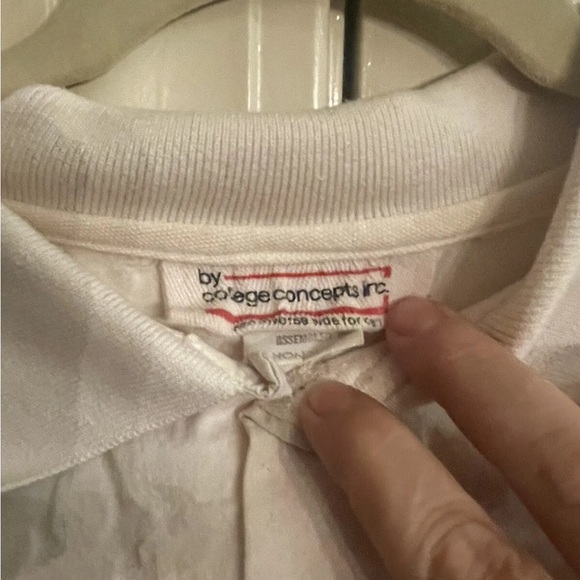 Vtg 90s College Concepts CHICAGO BULLS Long Sleeve Shirt Cotton Pullover Adult M - Picture 4 of 7